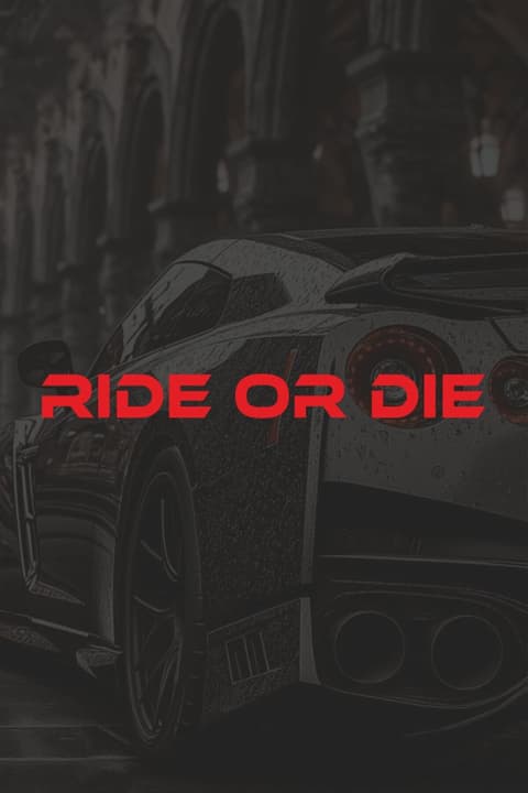 RIDE OR DIE Sticker Etiket 20x2 cm – Araç – Motor – Laptop – Kask Etiket Sticker