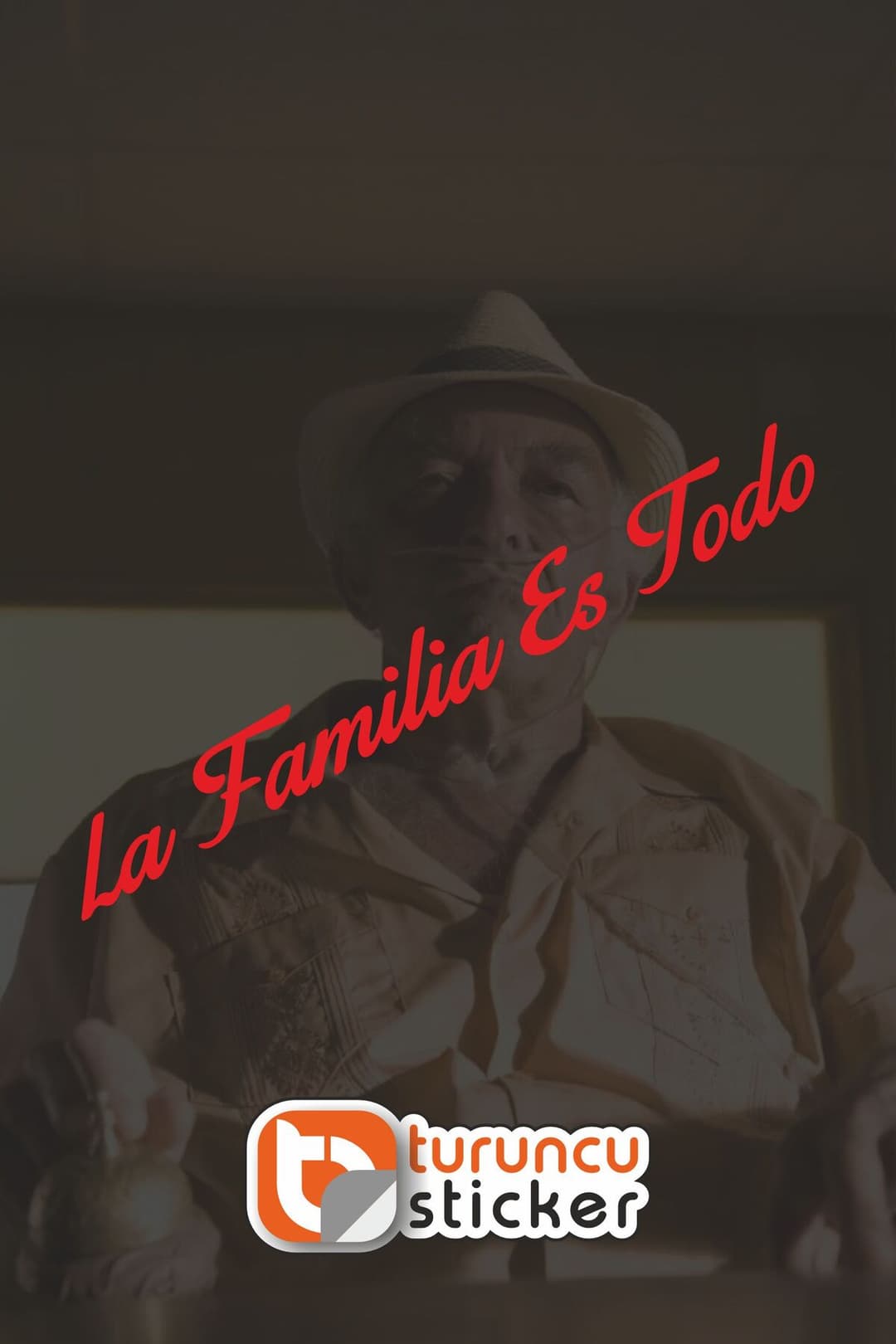 La Familia Es Todo (Aile Herşeydir) Etiket 20x2 cm – Araç – Motor – Laptop - Kask Etiket Sticker